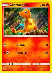 Charmander 18/147 - Holo - Charizard GX Box Exclusive